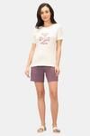 Amante Sleep Shorts - Black Plum — thumbnail 5